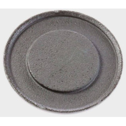 Piattello Aux Nero Lucido Piano Cottura Candy 91700025 Di.Gi.T. Service